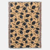 Musiknoten Footballs Decke (Vorderseite Vertikal)