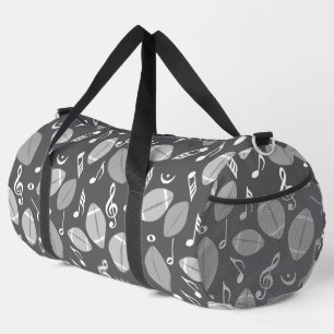 Musiknoten Footballs Duffle Bag