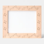 Musiknoten Geätzte Rahmen (Vorderseite)