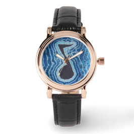 Musiknoten Gefärbte Krawatte Armbanduhr