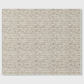 Musiknoten Geschenkpapier (Flach)