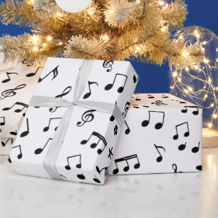 Musiknoten Geschenkpapier