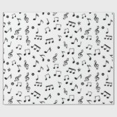 Musiknoten Geschenkpapier (Flach)