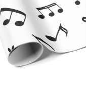 Musiknoten Geschenkpapier (Rolleneckpunkt)