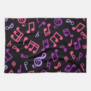 Musiknoten Geschirrtuch