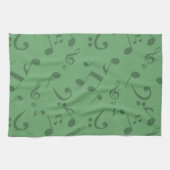 Musiknoten Geschirrtuch (Horizontal)