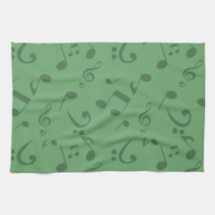 Musiknoten Geschirrtuch