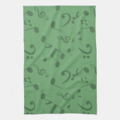Musiknoten Geschirrtuch (Vertikal)