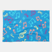 Musiknoten Geschirrtuch (Horizontal)