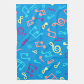 Musiknoten Geschirrtuch (Vertikal)