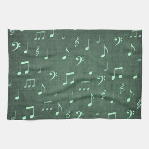Musiknoten Geschirrtuch