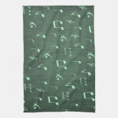 Musiknoten Geschirrtuch (Vertikal)