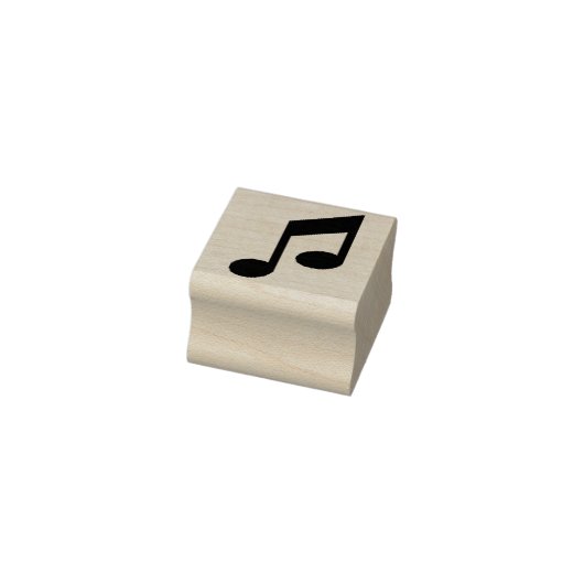 Musiknoten gummistempel (Stempel)