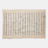 Musiknoten 🎶 handtuch (Horizontal)