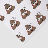 Musiknoten kackt Emoji Seidenpapier (Ausschnitt)