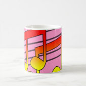Musiknoten Kaffeetasse (Mittel)