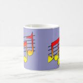 Musiknoten Kaffeetasse (Mittel)
