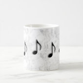 Musiknoten Kaffeetasse (Mittel)