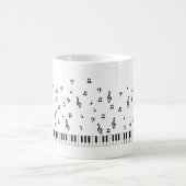 Musiknoten Kaffeetasse (Mittel)