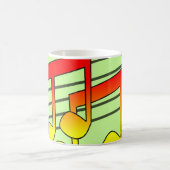 Musiknoten Kaffeetasse (Mittel)