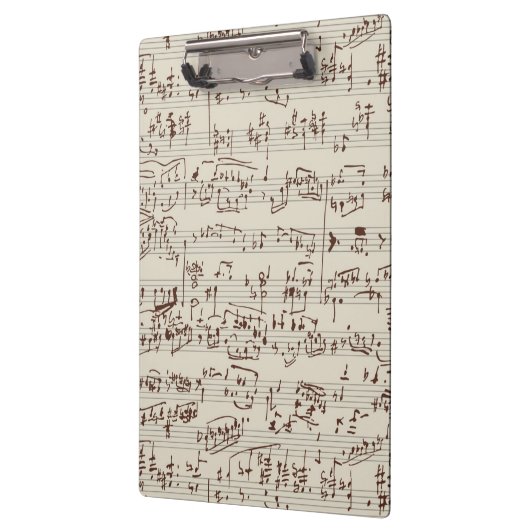 Musiknoten Klemmbrett (Links)
