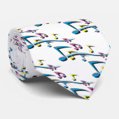 Musiknoten Krawatte (Gerollt)