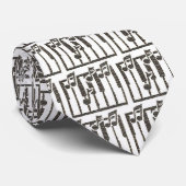 MUSIKNOTEN - KRAWATTE von MÄNNERN (Gerollt)