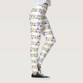 Musiknoten Leggings (Rechts)