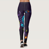 Musiknoten Leggings (Rückseite)