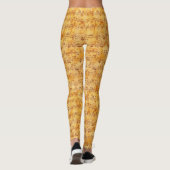 Musiknoten Leggings (Rückseite)