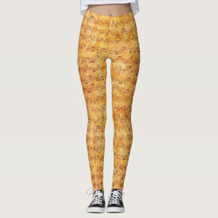 Musiknoten Leggings
