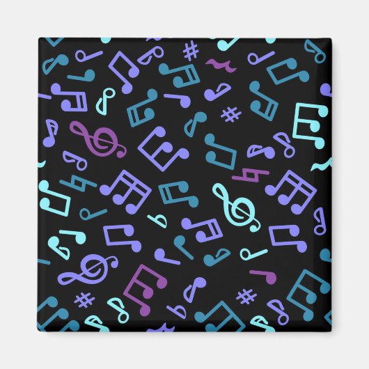 Musiknoten Magnet (Vorne)