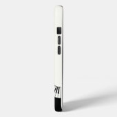 Musiknoten Mit Monogramm Case-Mate iPhone Hülle (Rückseite / Links)