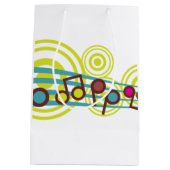 Musiknoten Mittlere Geschenktüte (Rückseite)