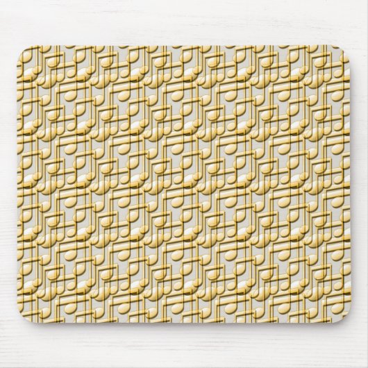 Musiknoten Mousepad (Vorne)