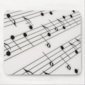 Musiknoten Mousepad (Vorne)