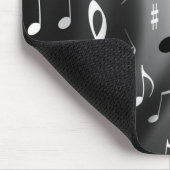 Musiknoten Mousepad (Ecke)
