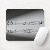 Musiknoten Mousepad (Mit Mouse)