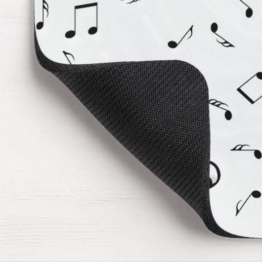 Musiknoten Mousepad (Ecke)
