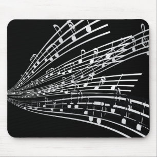Musiknoten ~ musikalische Anmerkungs-Symbole Mousepad