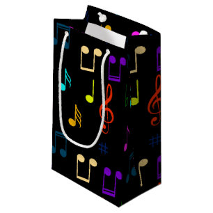 Musiknoten Musiker Geschenke Musiknoten Kunstliebh Kleine Geschenktüte
