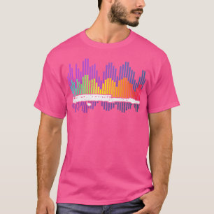 Musiknoten Musikinstrumente Treble Clef Flute T-Shirt