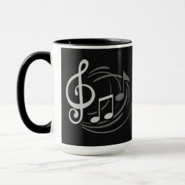 Musiknoten-Name-Tassen Tasse