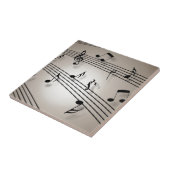 Musiknoten - Noten Fliese (Seite)