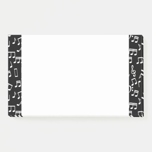 Musiknoten Notizen abschicken (Vorderseite)