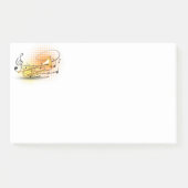 Musiknoten Notizen abschicken (Vorderseite)