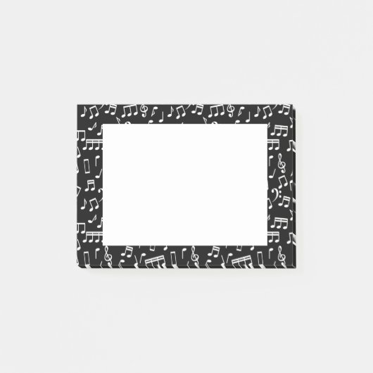 Musiknoten Notizen abschicken (Vorderseite)