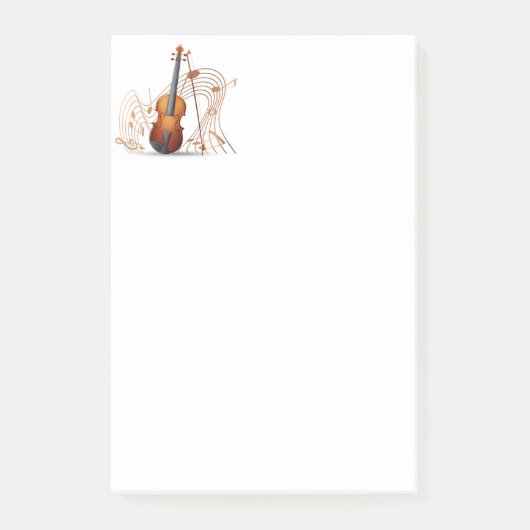 Musiknoten Notizen abschicken (Vorderseite)