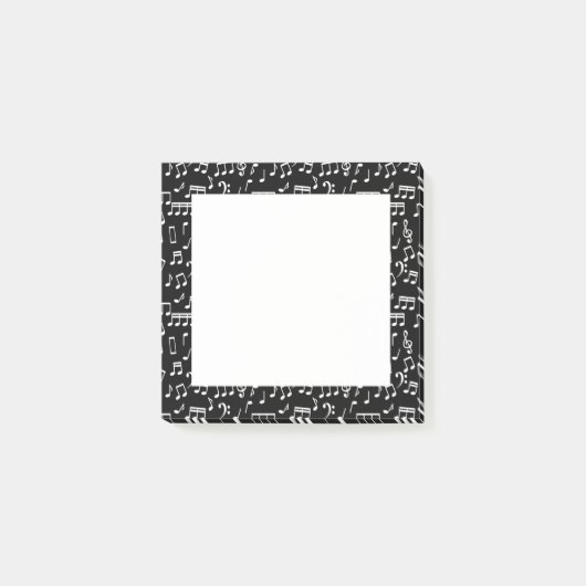 Musiknoten Notizen abschicken (Vorderseite)