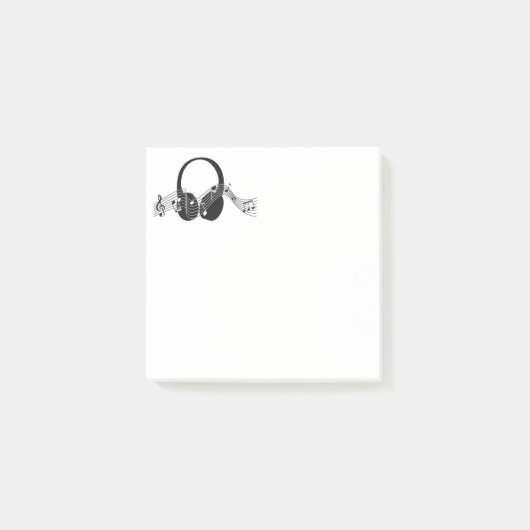 Musiknoten Notizen abschicken (Vorderseite)